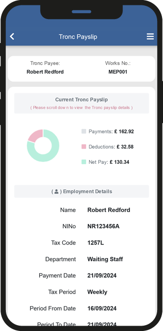 Payslip Screenshot